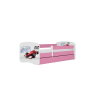 Babydreams lastensänky 140x70cm säilytyslaatikolla - Formula, vaaleanpunainen